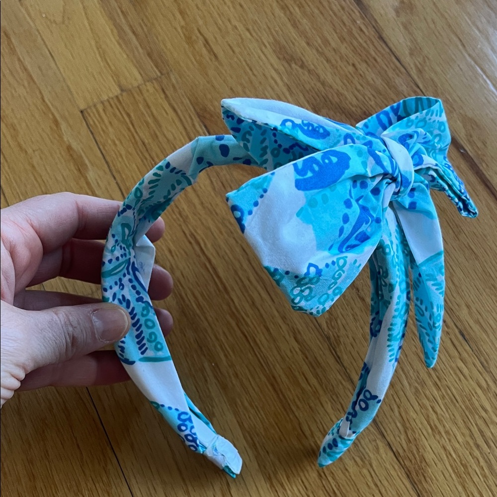 Lilly Pulitzer for Target Blue Patterned Bow Headband -